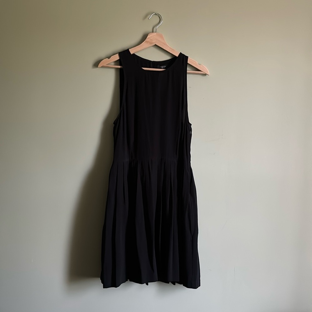 Aritzia Babaton 100% silk black dress NWT
